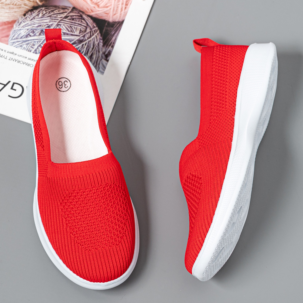 Women Shoes Skechers - Tênis de meias de malha para