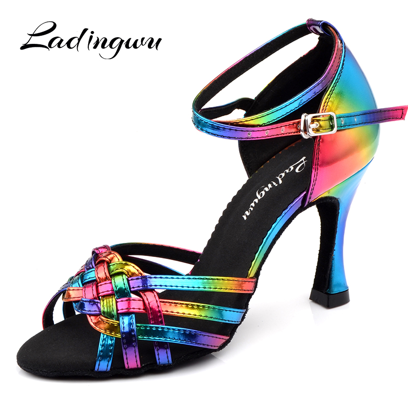 Women'S Shoes Z - Latina salsa sapatos senhora Ladingwu Cor