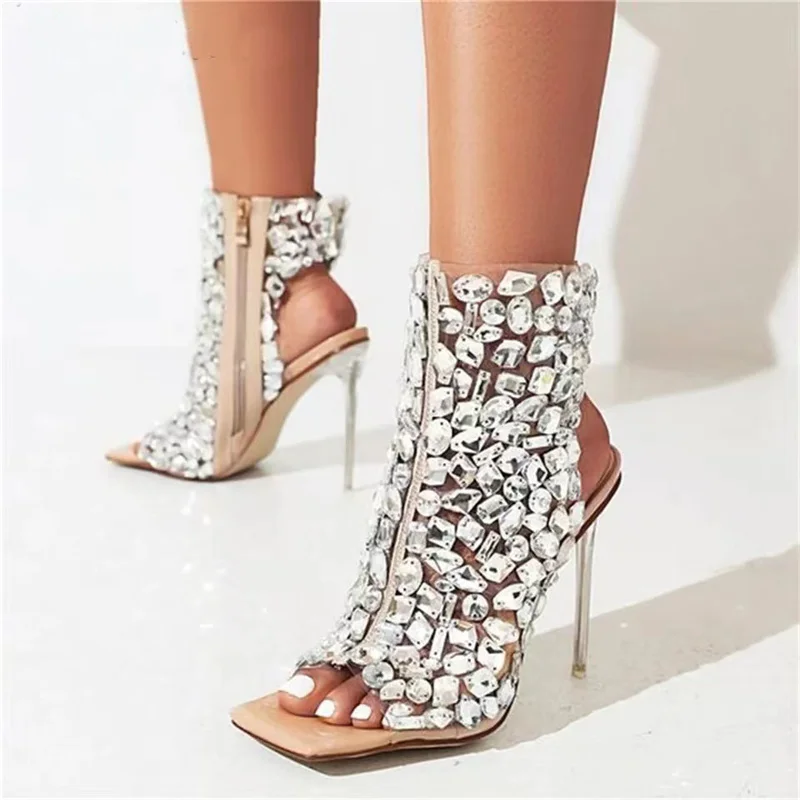 Women Shoes Zipper - SLSHLYJ Design 2026 Novas Sandálias de