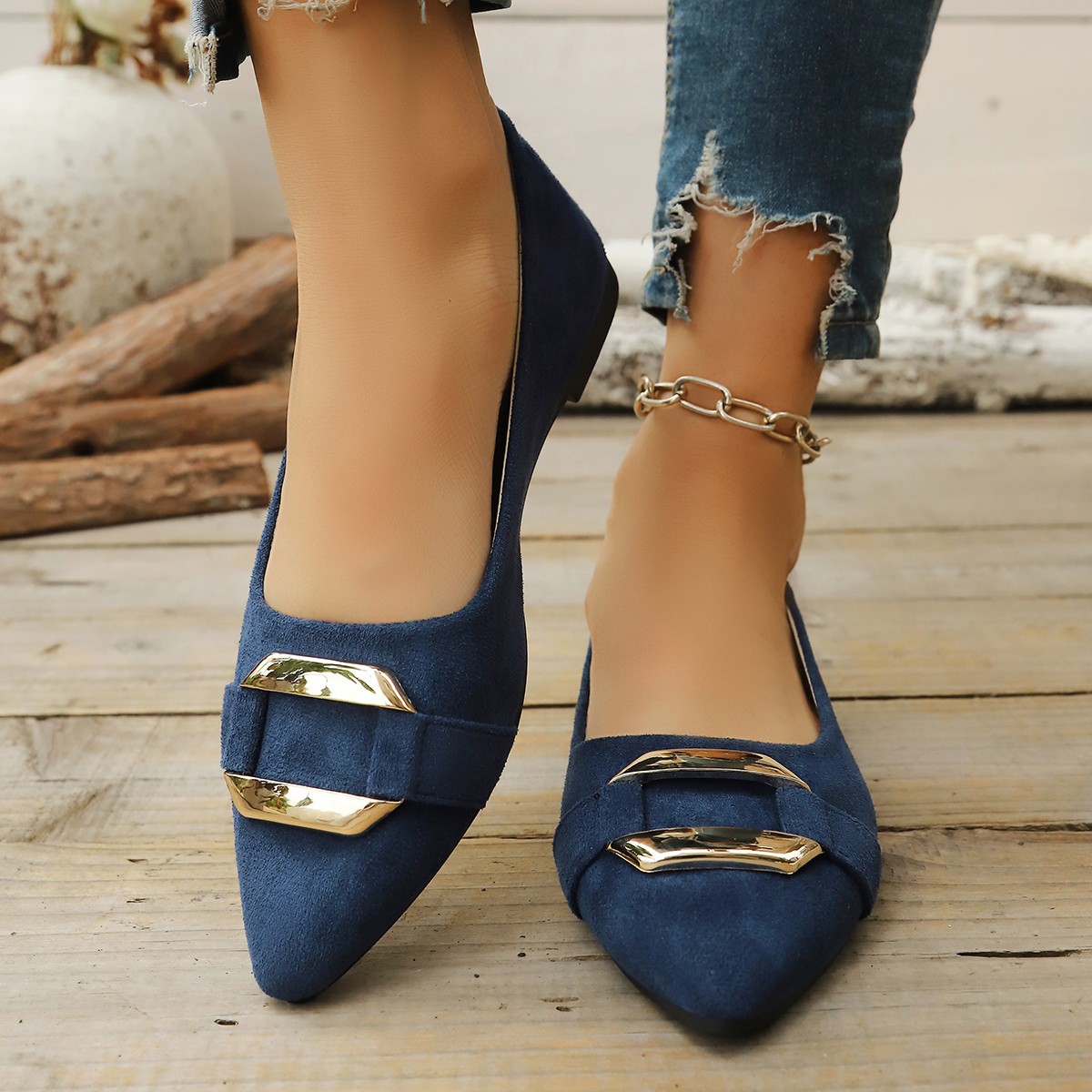 Women'S Shoes In Fashion - Primavera e outono elegante apontou sexy
