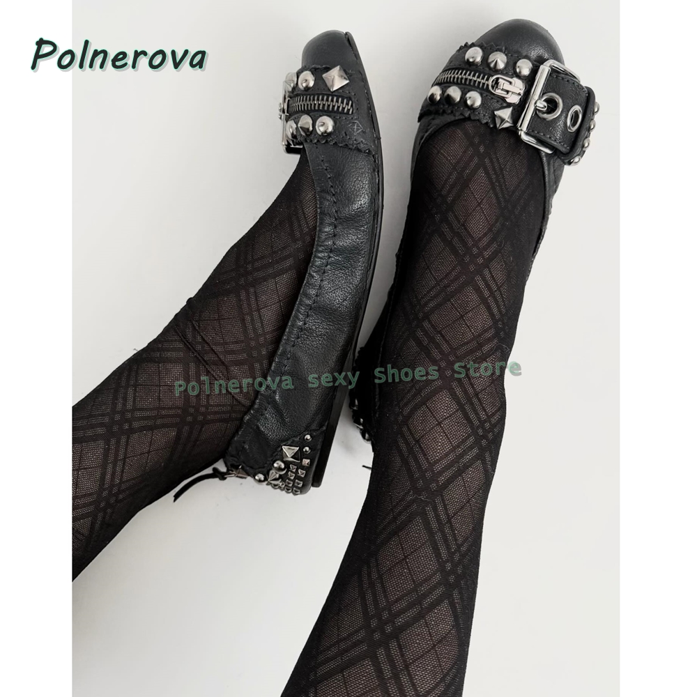 Women'S Shoes In Fashion - Sapatos Mary Jane com Fivela de