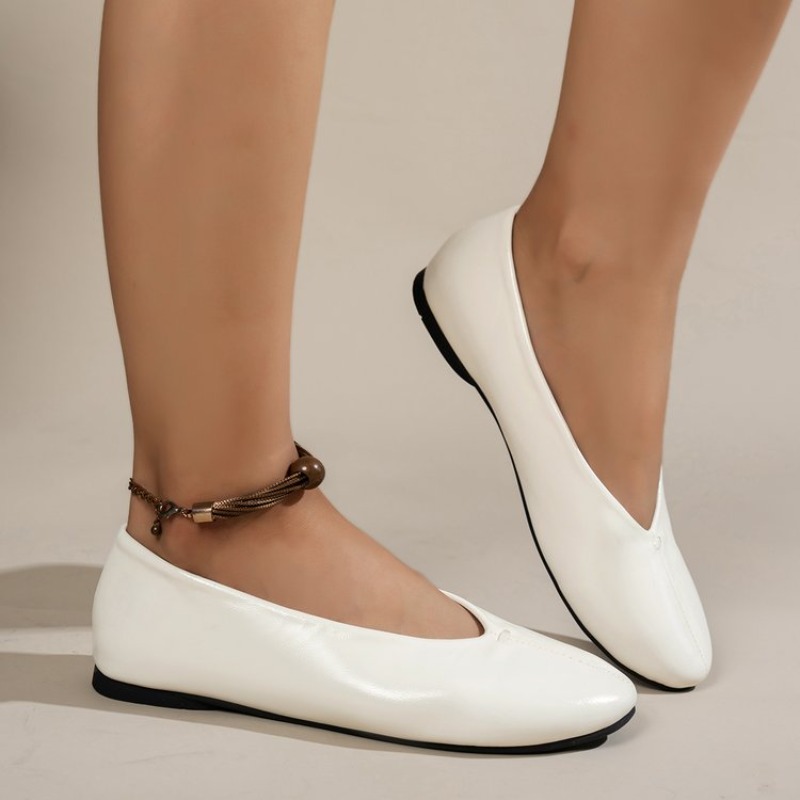 Women'S Shoes Round Toe - Sapatos Confortáveis de Bico Redondo para