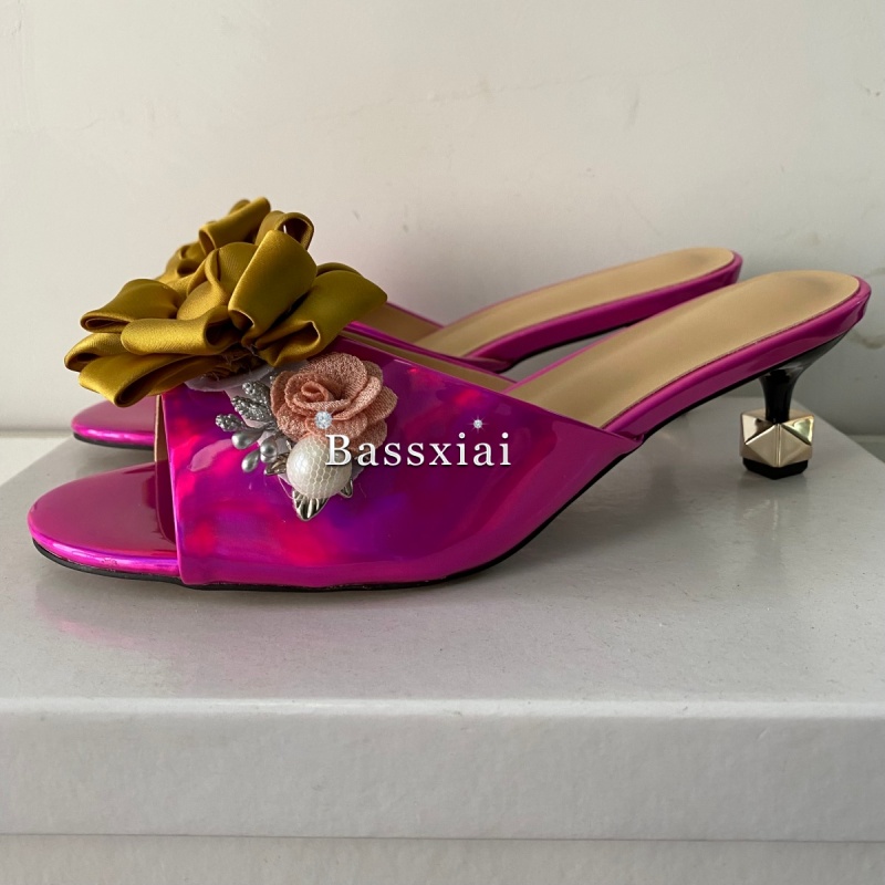 Sandálias femininas artesanais - Women'S Shoes Kitten Heels avaliação e preço