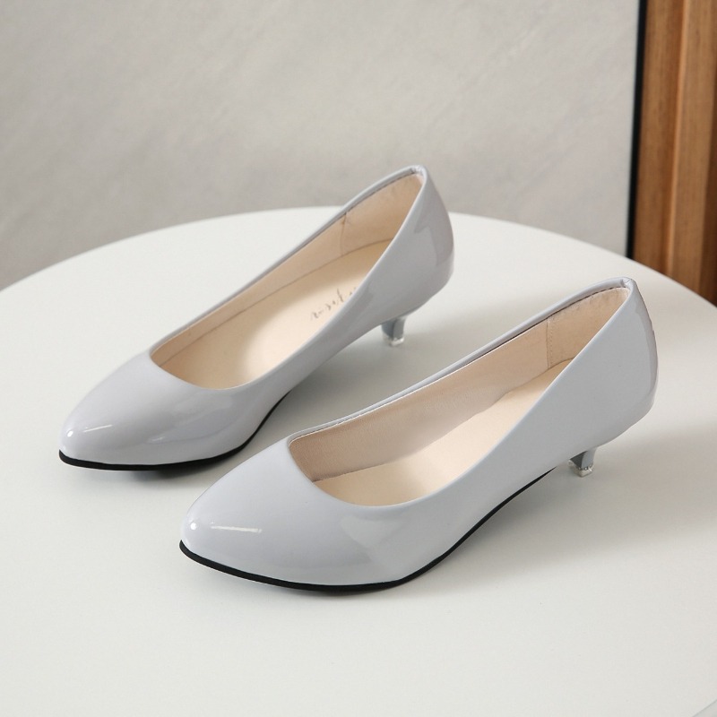 Sapatos femininos de salto méd - Women'S Shoes Round Toe avaliação e preço