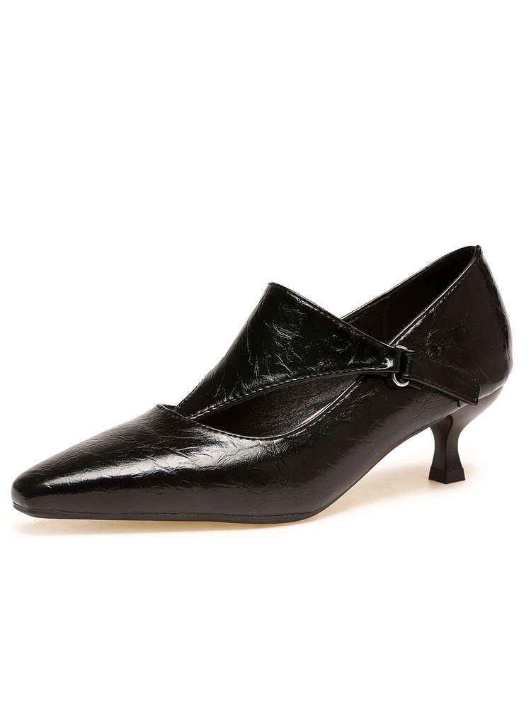 Sapatos Femininos Retro Escuro - Women'S Shoes Kitten Heels avaliação e preço