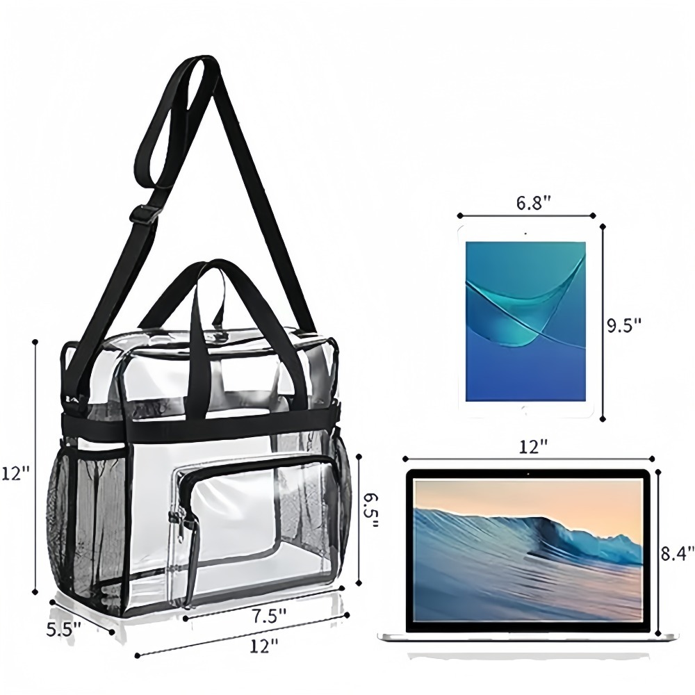 Bolsa Transparente Reforçada d - Women Shoes Zipper avaliação e preço