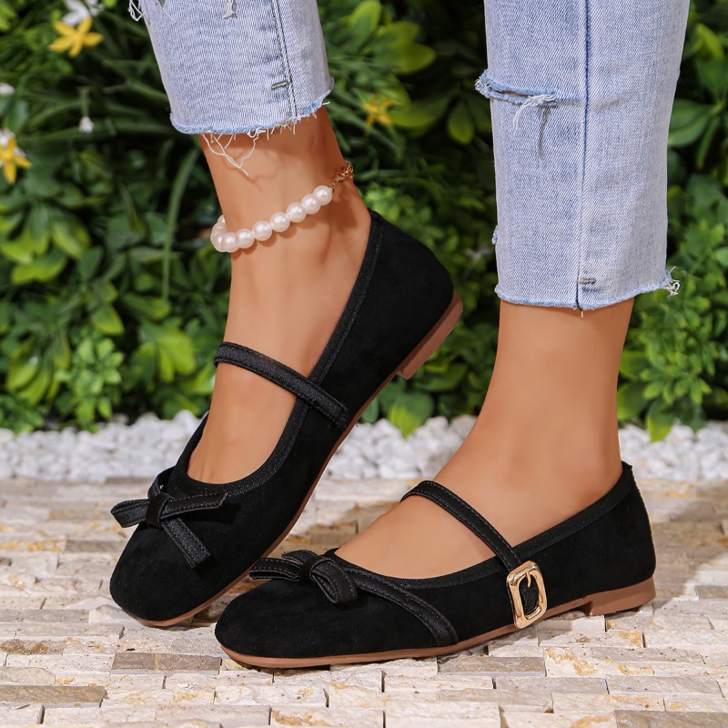 Sapatos Mary Jane Vintage com  - Women'S Shoes Round Toe avaliação e preço