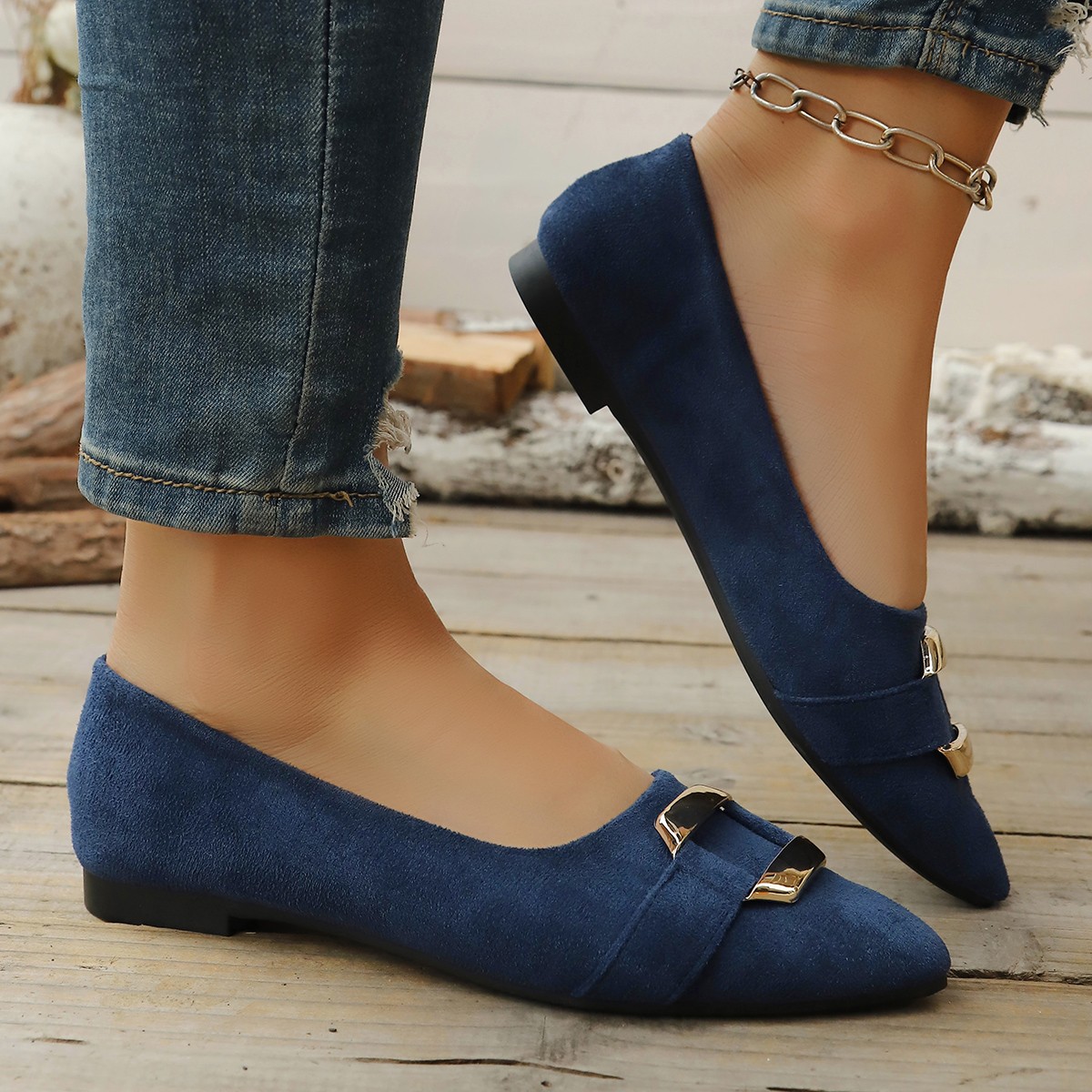 Primavera e outono elegante ap - Women'S Shoes In Fashion avaliação e preço