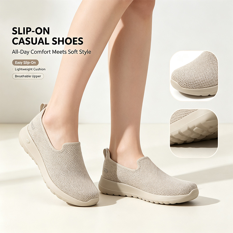 Sapatos Slip-On Femininos Orig - Women Shoes Skechers avaliação e preço