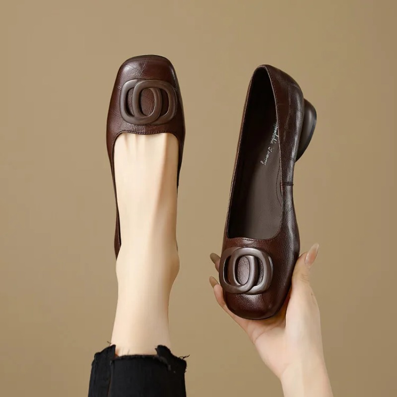 Sapatos Femininos Estilo Franc - Women'S Shoes Round Toe avaliação e preço