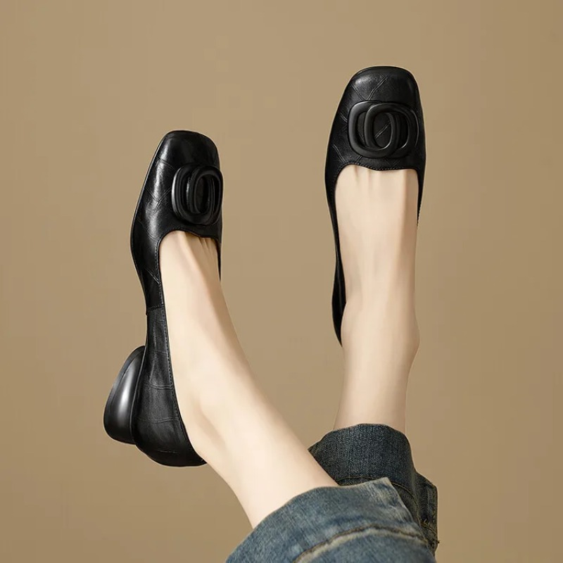 Sapatos Femininos Estilo Franc - Women'S Shoes Round Toe avaliação e preço