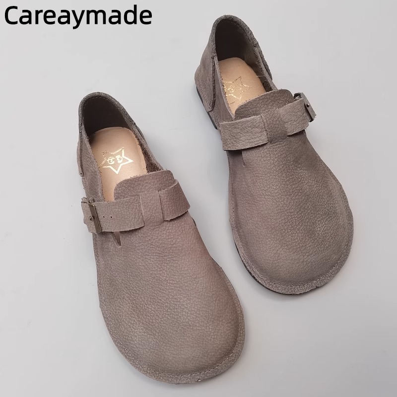 Sapatos de couro genuíno para  - Women Shoes For Big Feet avaliação e preço