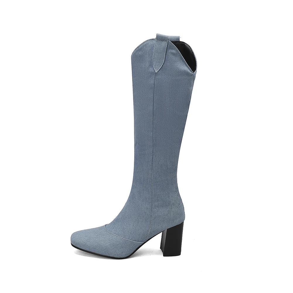 Novo inverno preto azul femini - Women'S Shoes Size 12 avaliação e preço