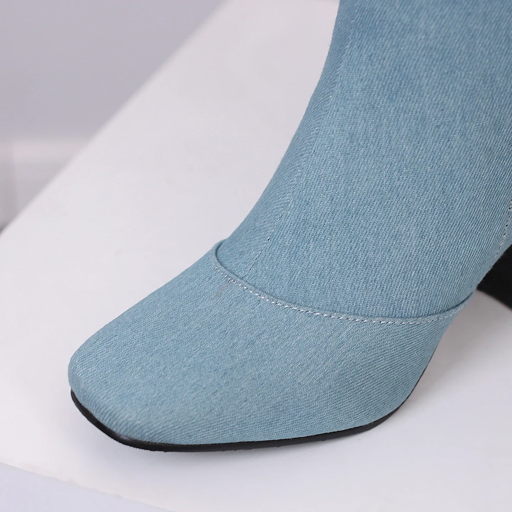 Novo inverno preto azul femini - Women'S Shoes Size 12 avaliação e preço