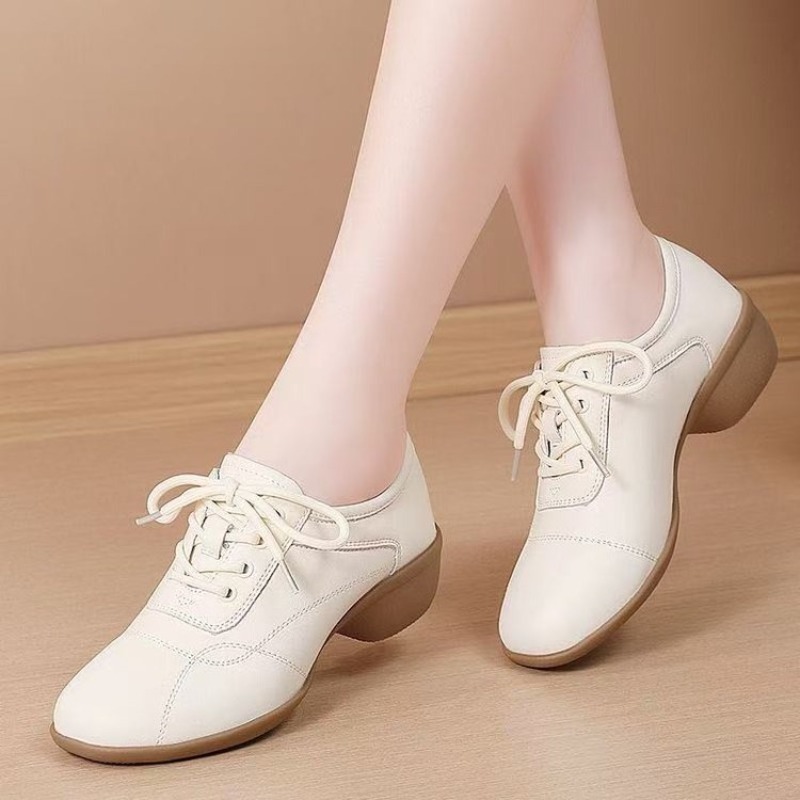 Tênis femininos de salto baixo - Women'S Shoes Round Toe avaliação e preço