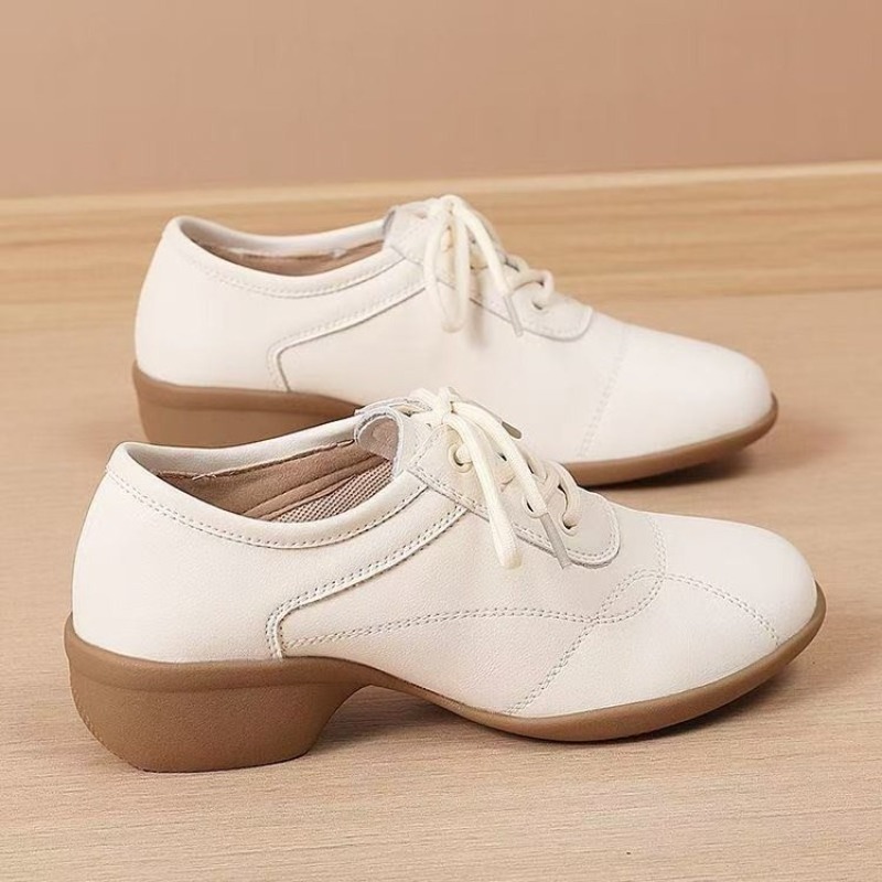 Tênis femininos de salto baixo - Women'S Shoes Round Toe avaliação e preço