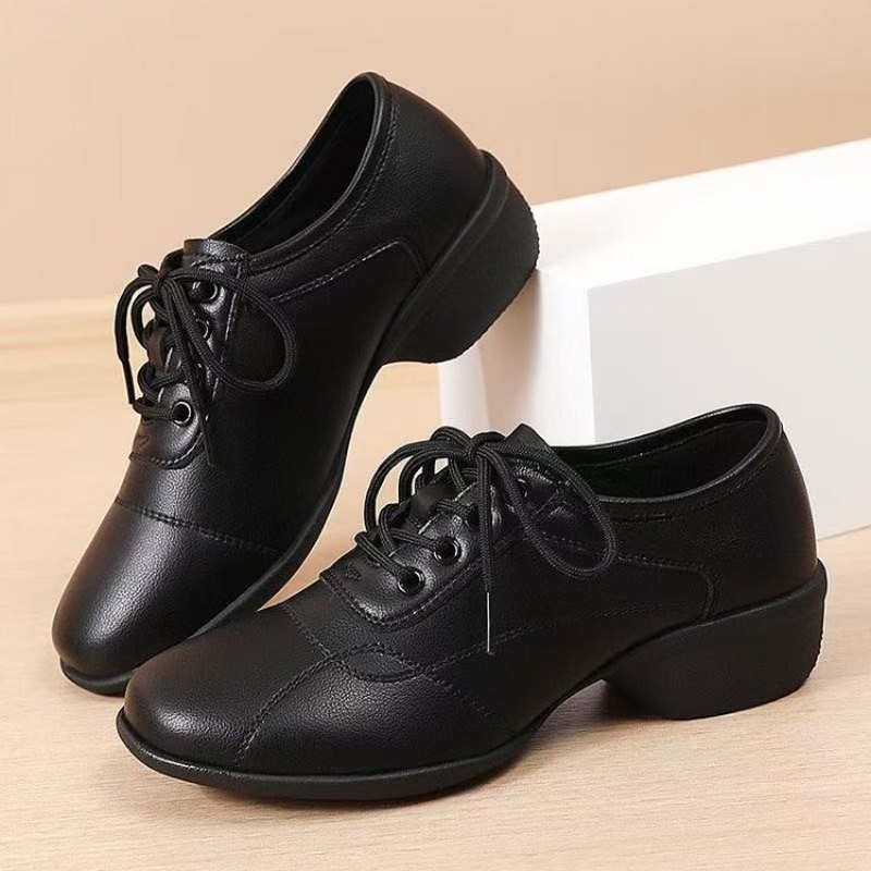 Tênis femininos de salto baixo - Women'S Shoes Round Toe avaliação e preço