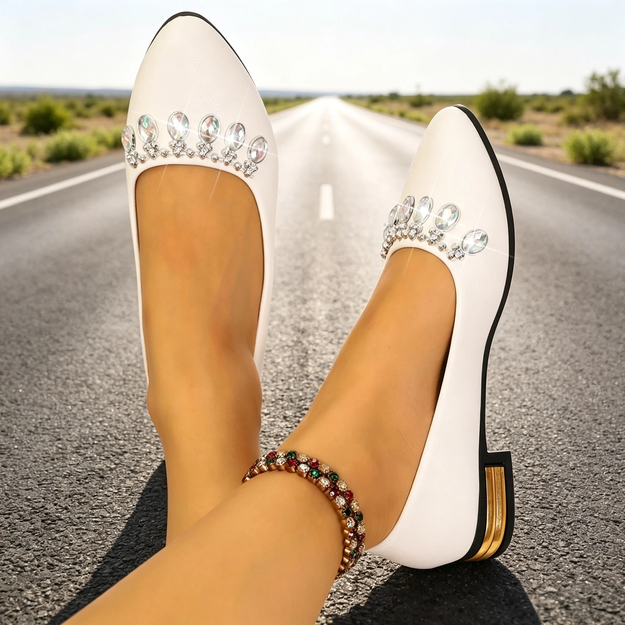 Sapatilhas Femininas de Bico F - Women'S Shoes In Fashion avaliação e preço