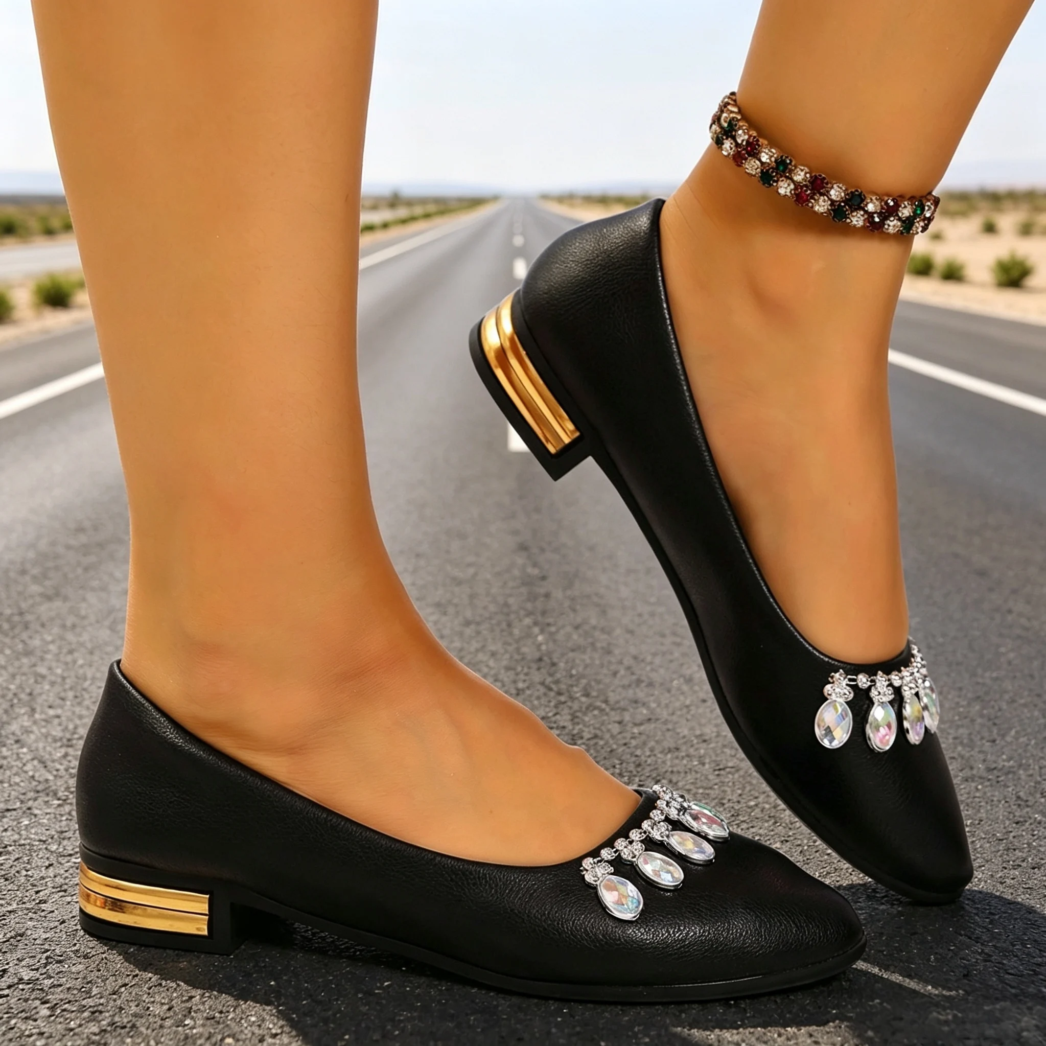 Sapatilhas Femininas de Bico F - Women'S Shoes In Fashion avaliação e preço