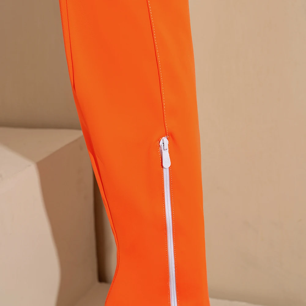 Novo inverno glamour laranja a - Women'S Shoes Size 12 avaliação e preço