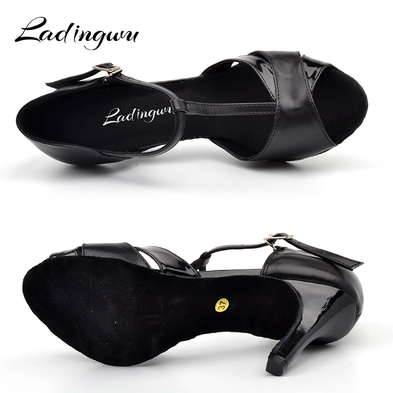 Ladingwu-Sapatos De Dança Pret - Women'S Shoes Z avaliação e preço