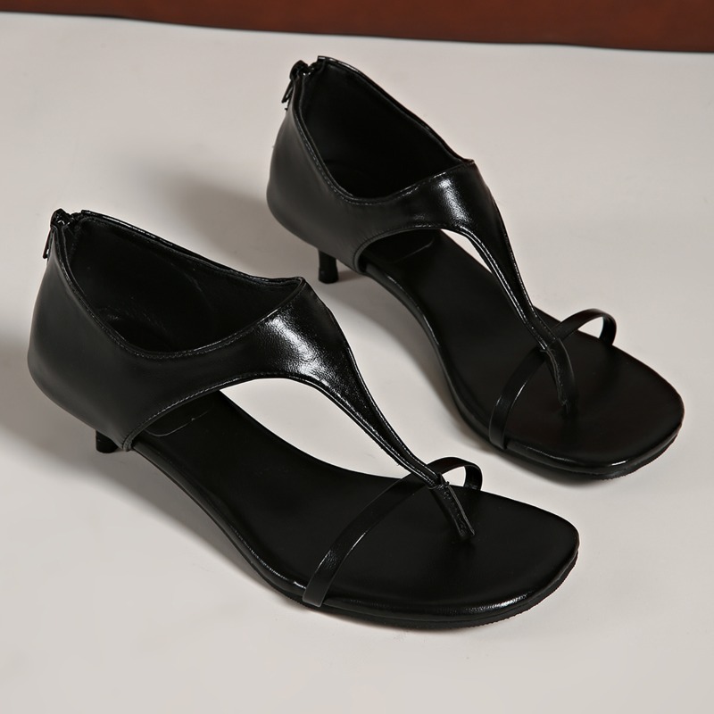Sandálias Minimalistas com Tir - Women'S Shoes Kitten Heels avaliação e preço